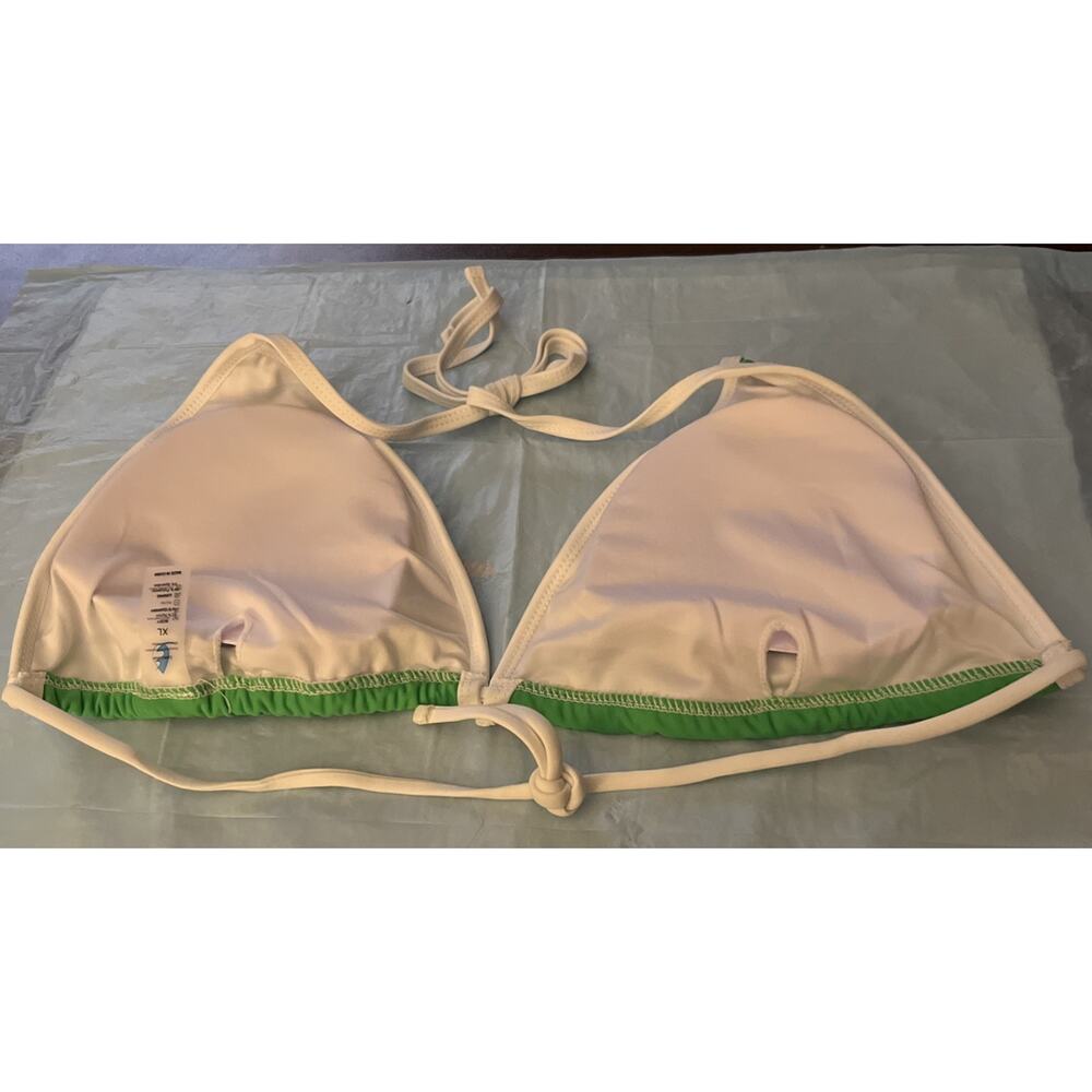 Jolefille Brazilian Style Thong Bikini-Sexy Triangle Two-Piece Swimsuit Green XL - Picture 12 of 14